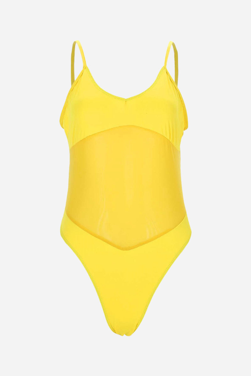 Mesh Anti-Tan Line One Piece Swimsuit