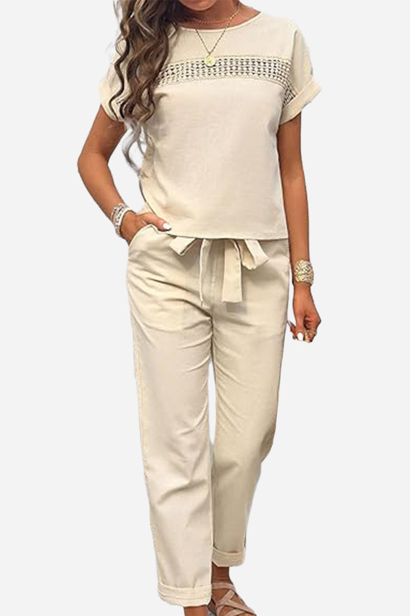 100% Cotton Total Comfort Two-Piece Set