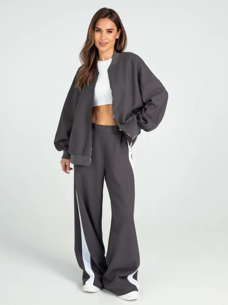 OZON Minimalist Casual Jacket and Pants Set
