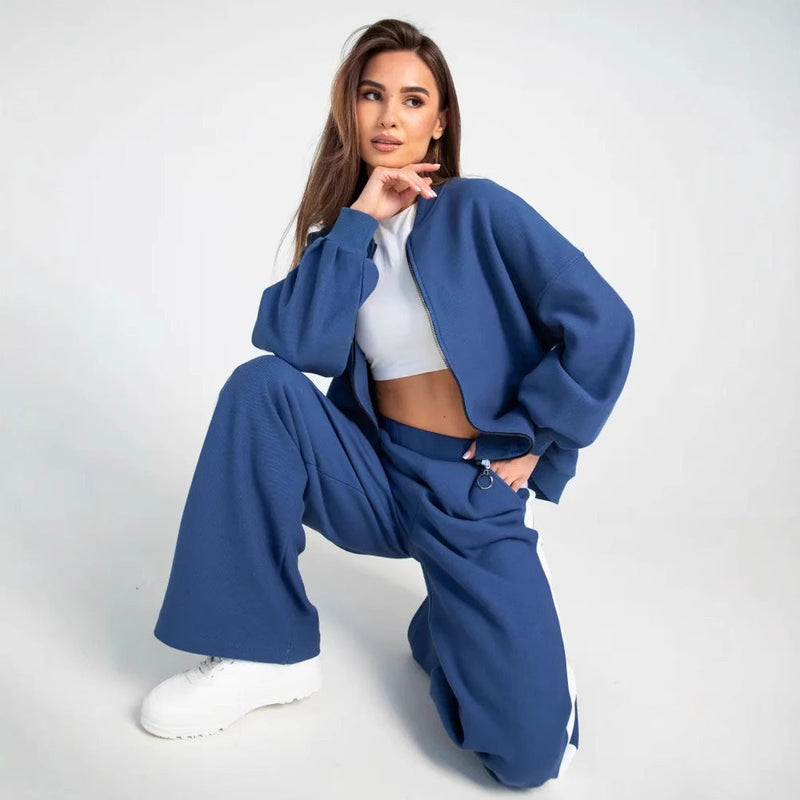 OZON Minimalist Casual Jacket and Pants Set