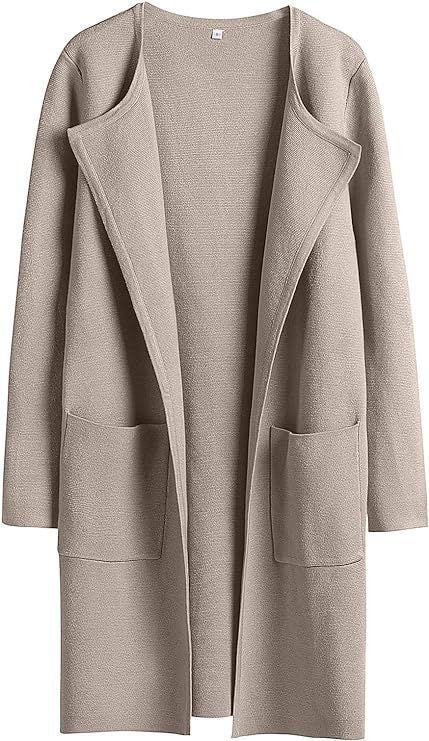Comfortable Casual Lapel Woolen Jacket for Women