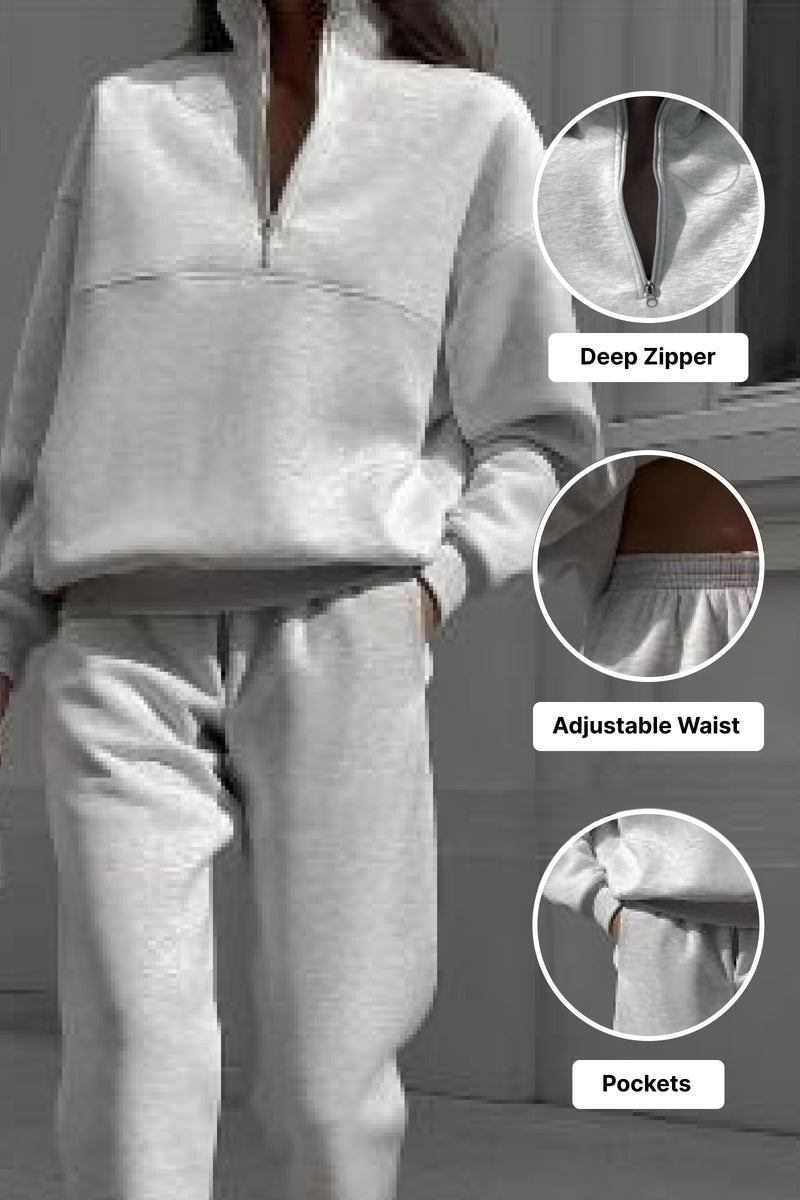 The Essential Edit: Cotton Blend Tracksuit