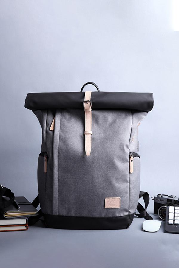 Rolldown Buckle Laptop Backpack