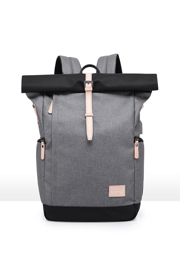 Rolldown Buckle Laptop Backpack