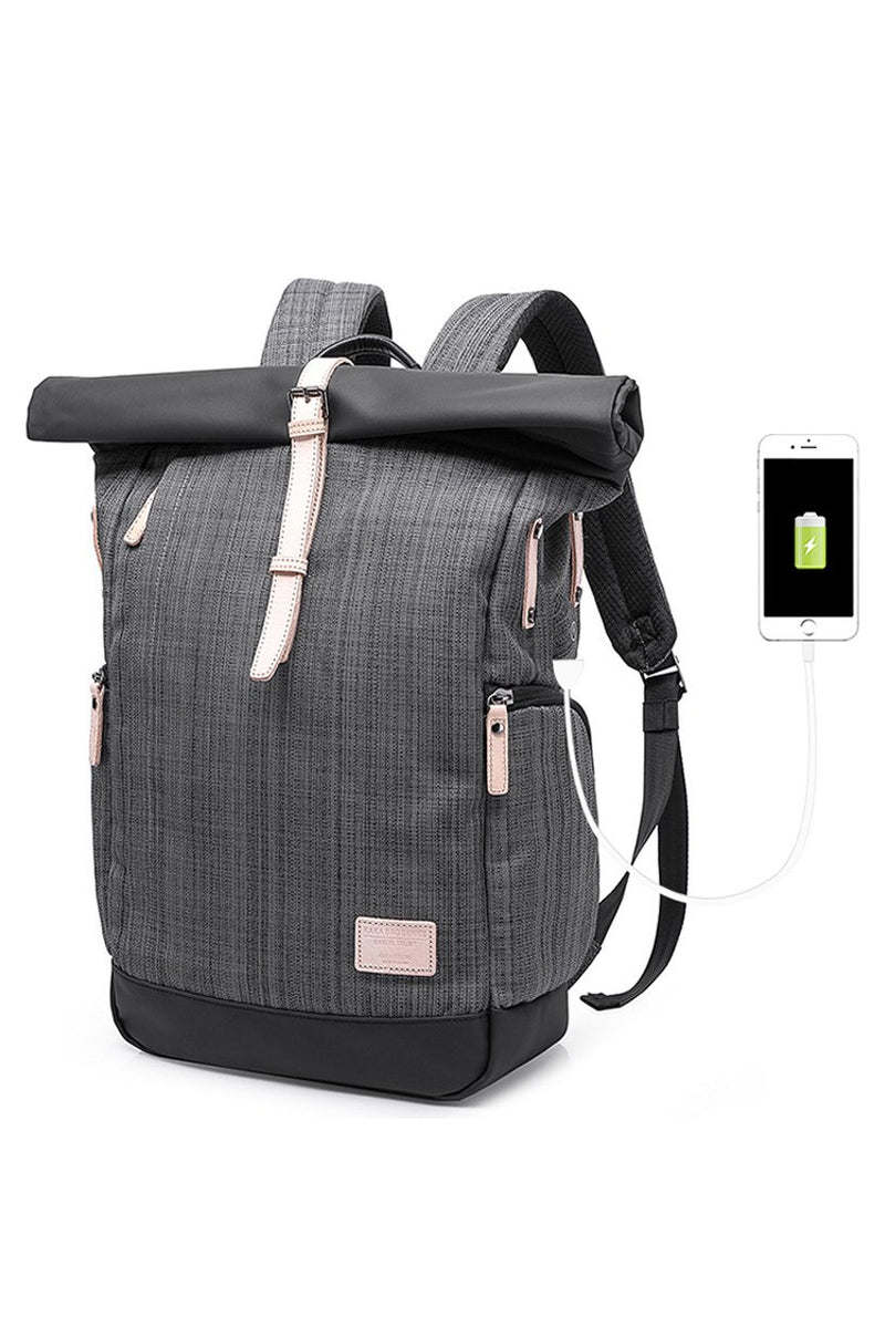 Rolldown Buckle Laptop Backpack