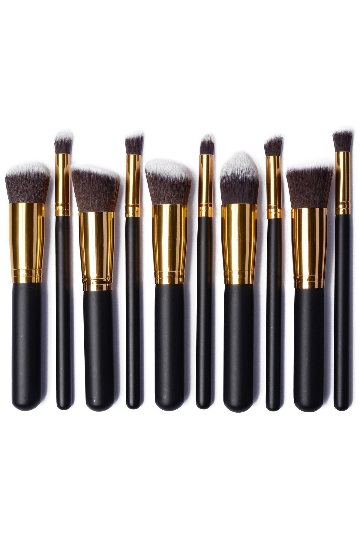 10 Piece Kabuki Make up Brush Set