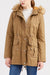 Large Hooded Cotton Velvet Coat