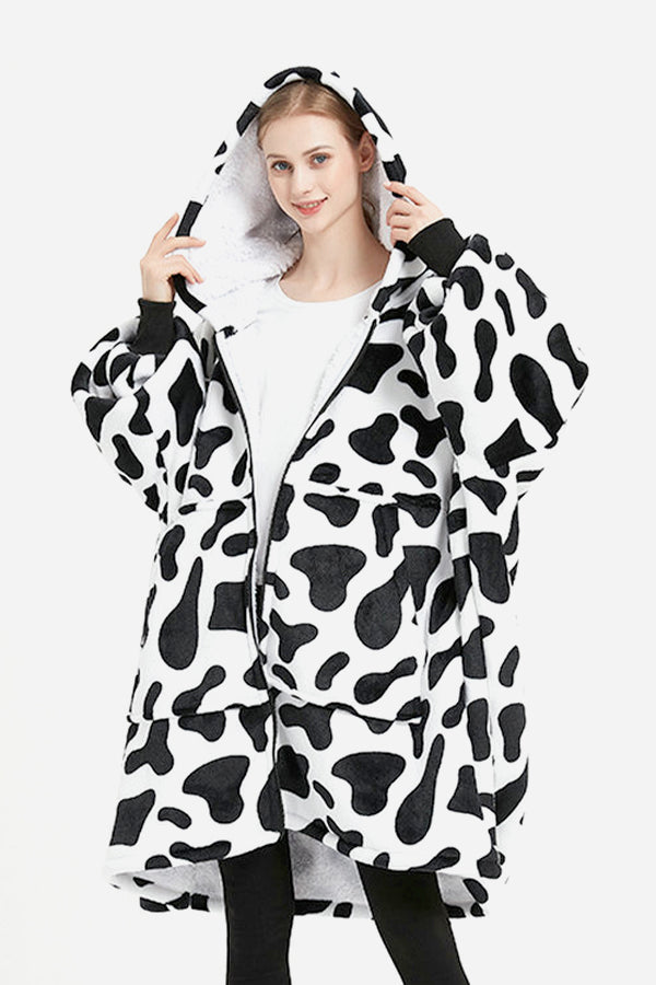 Oversized Ultra Soft Hooded Blanket