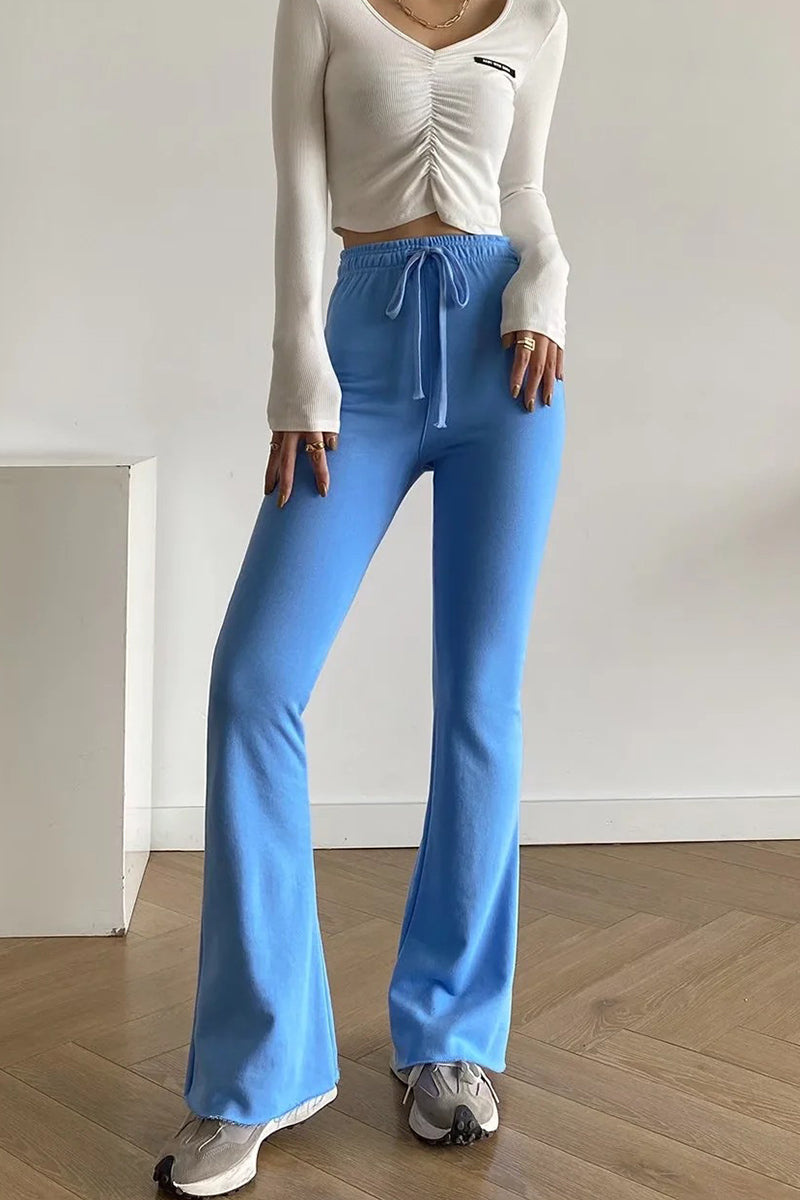Comfy Retro Wide-Leg Pants