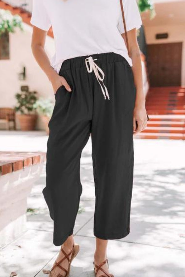 Breezy Relaxed Fit Straight Pants